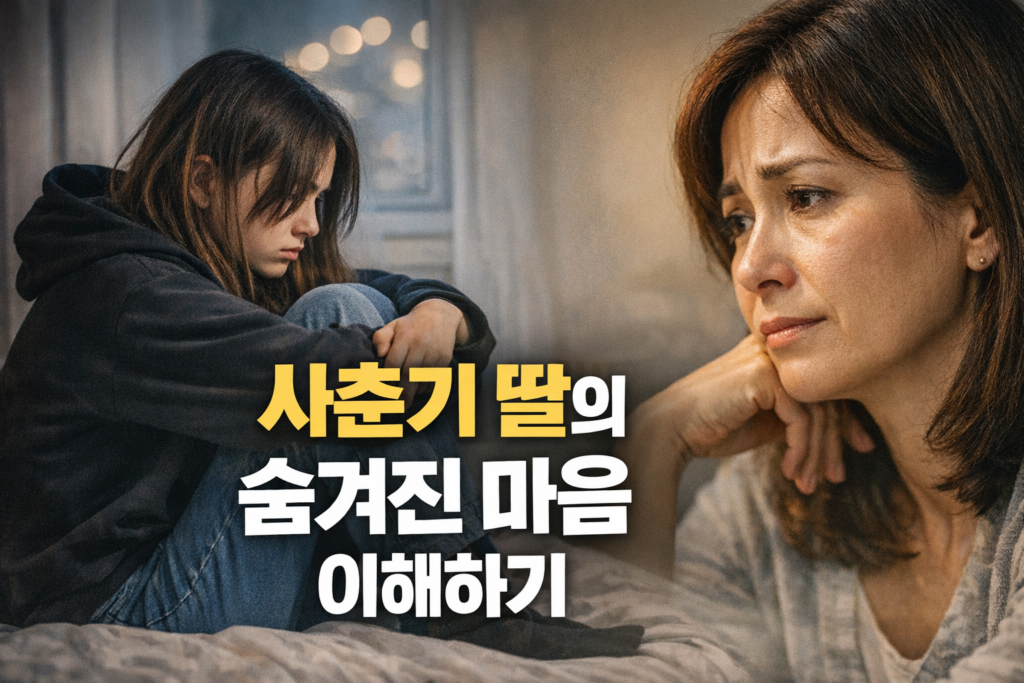 사춘기 딸의 반항, 그 안에 숨겨진 감정을 이해하는 방법