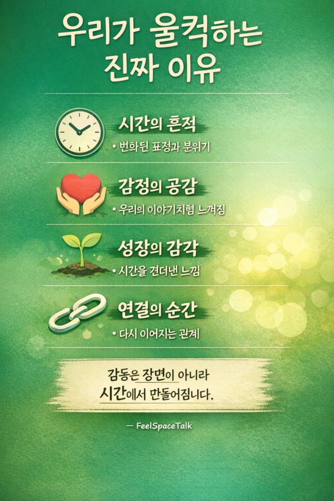 컴백 무대에서 느끼는 감정의 본질을 설명한 인포그래픽