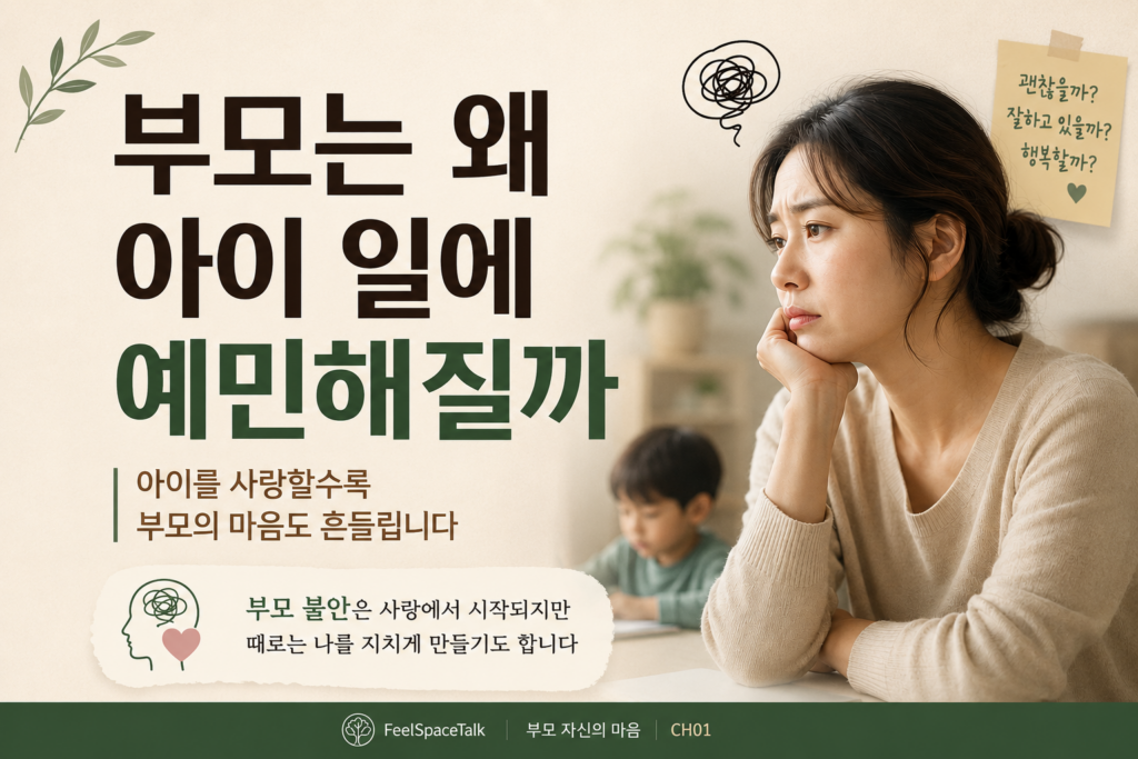부모는 왜 아이 일에 예민해질까, 사랑과 불안 사이에서 흔들리는 부모의 마음을 이해하는 이야기